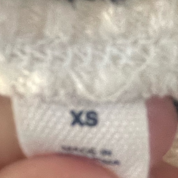 GAP ribbed black and white long striped Cardigan- size XS (fits like a small) - Picture 4 of 8